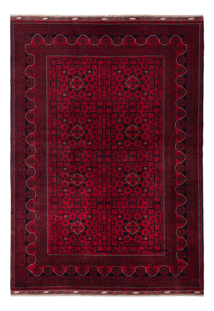 Khal Mohammadi Koberec 167x235cm - Orientální koberec - tmavě červená