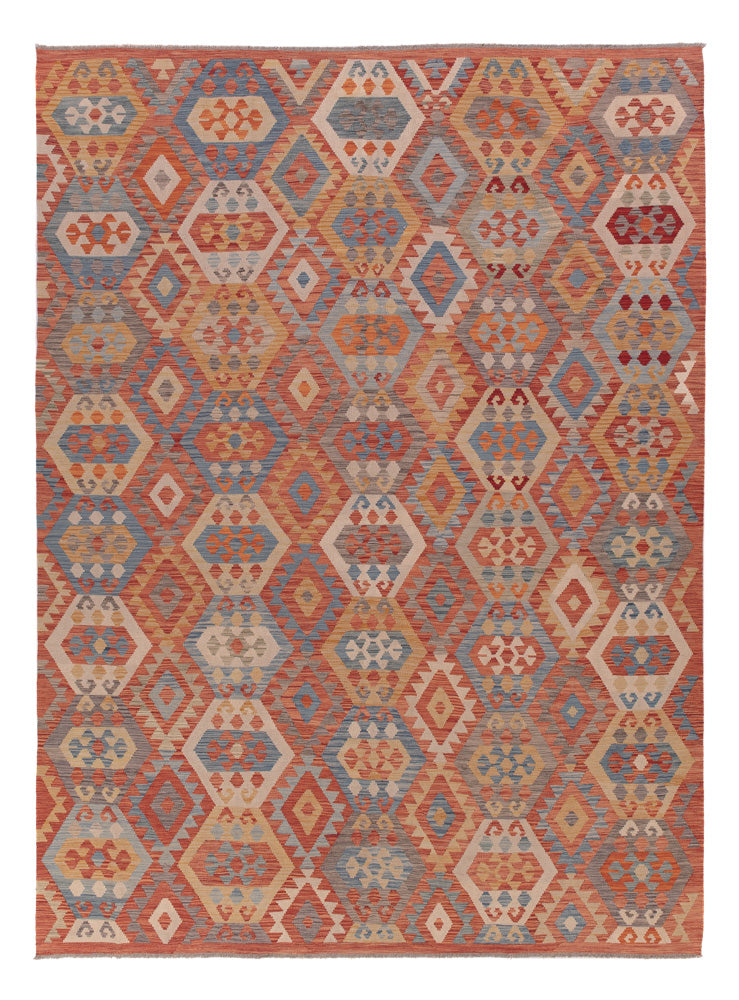 Kilim Maimana Koberec 257x348cm - Vlněný koberec