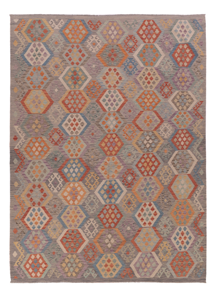 Kilim Maimana Koberec 350x256cm - Vlněný koberec