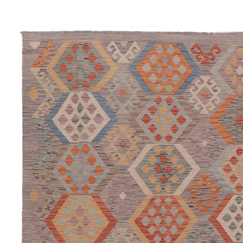 Kilim Maimana Koberec 350x256cm - Vlněný koberec