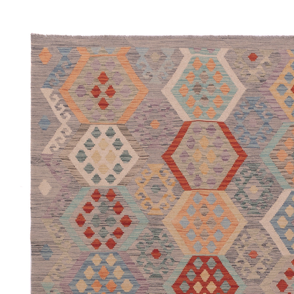 Kilim Maimana Koberec 353x262cm - Vlněný koberec