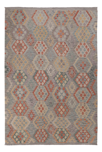 Kilim Maimana Koberec 202x302cm - Vlněný koberec - vícebarevný