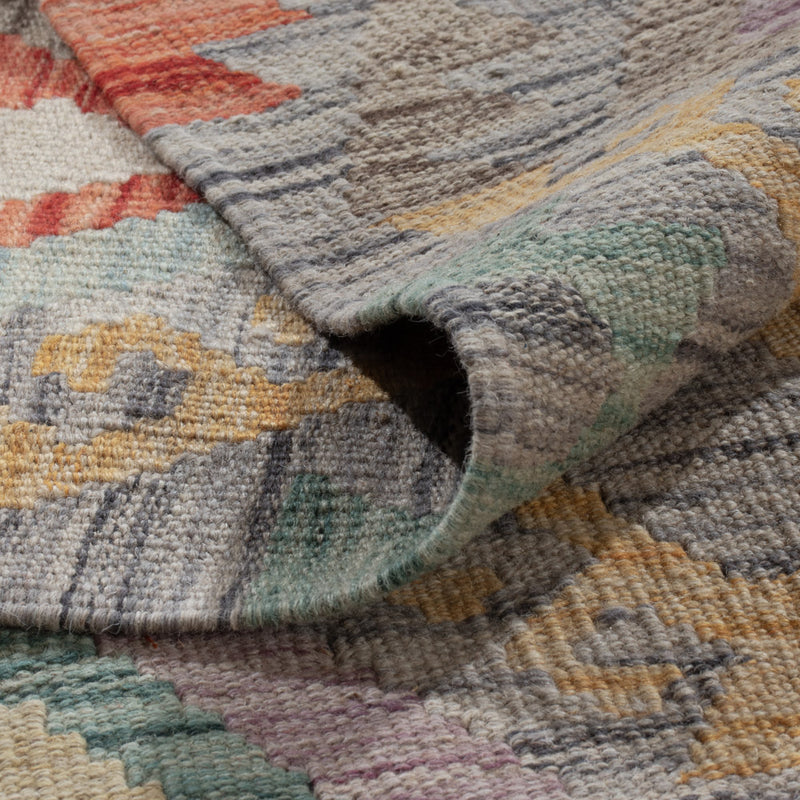 Kilim Maimana Koberec 202x302cm - Vlněný koberec