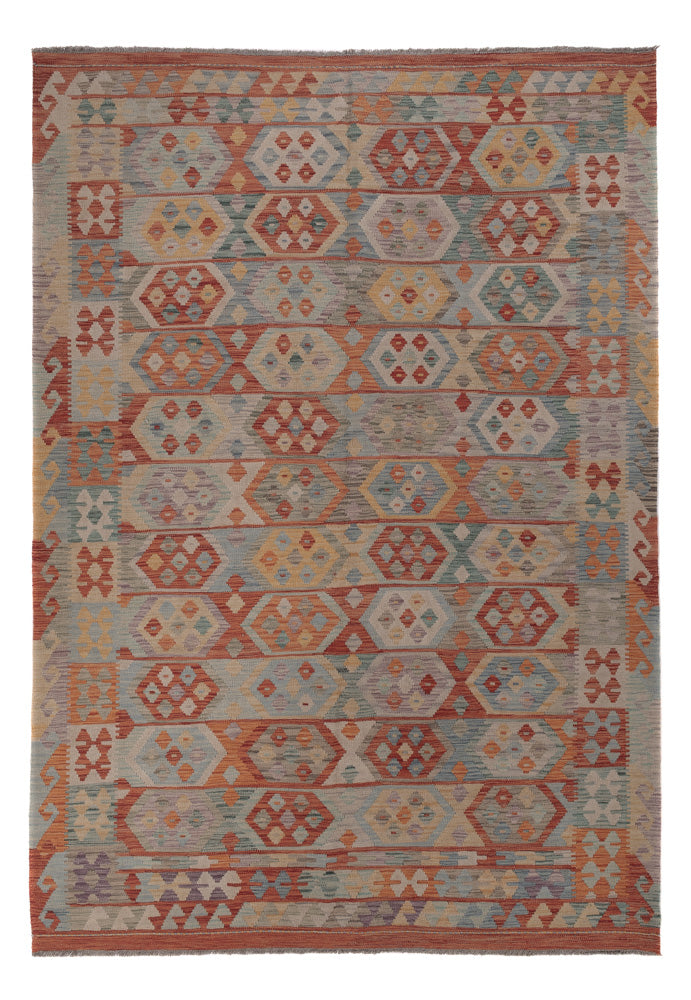 Kilim Maimana Koberec 287x197cm - Vlněný koberec