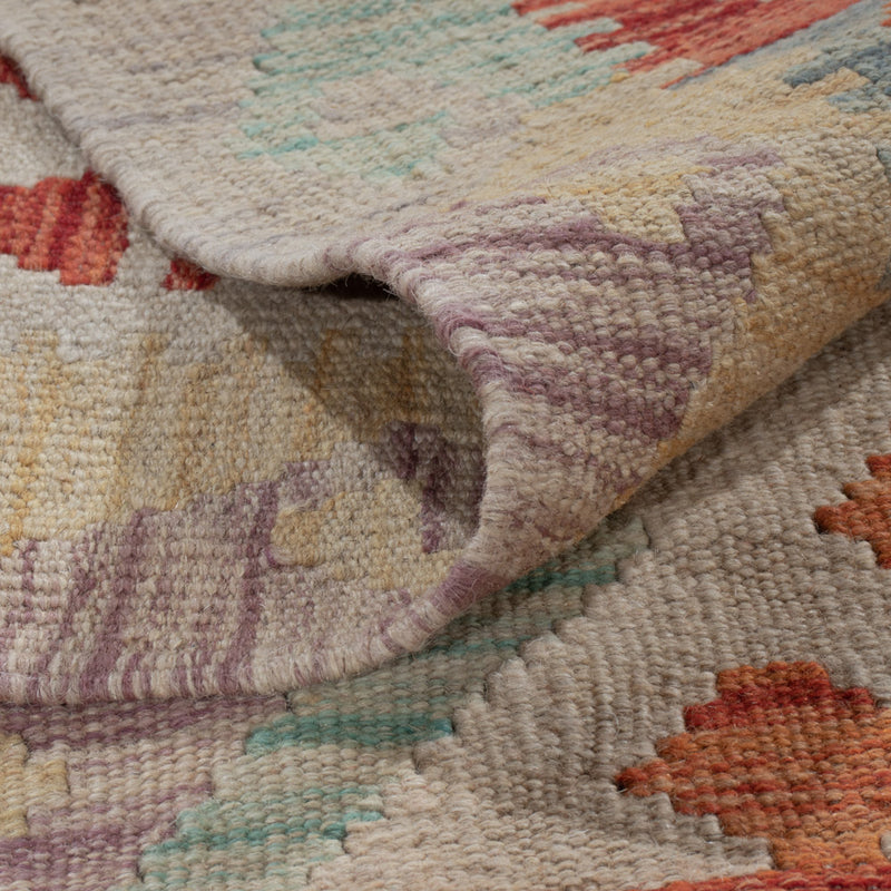 Kilim Maimana Koberec 287x197cm - Vlněný koberec