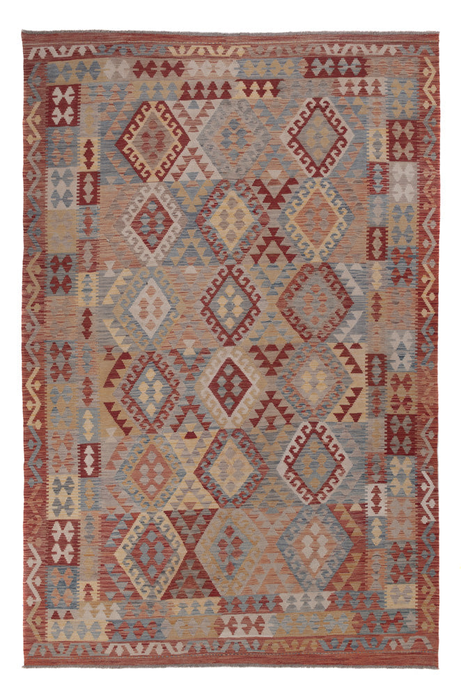Kilim Maimana Koberec 298x198cm - Vlněný koberec