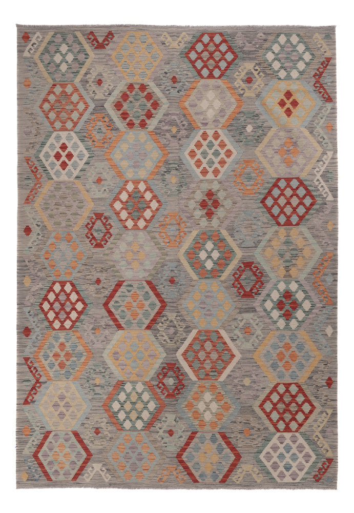 Kilim Maimana Koberec 299x205cm - Vlněný koberec