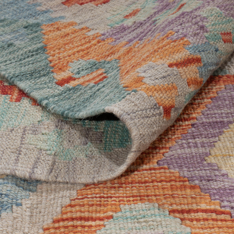 Kilim Maimana Koberec 247x298cm - Vlněný koberec