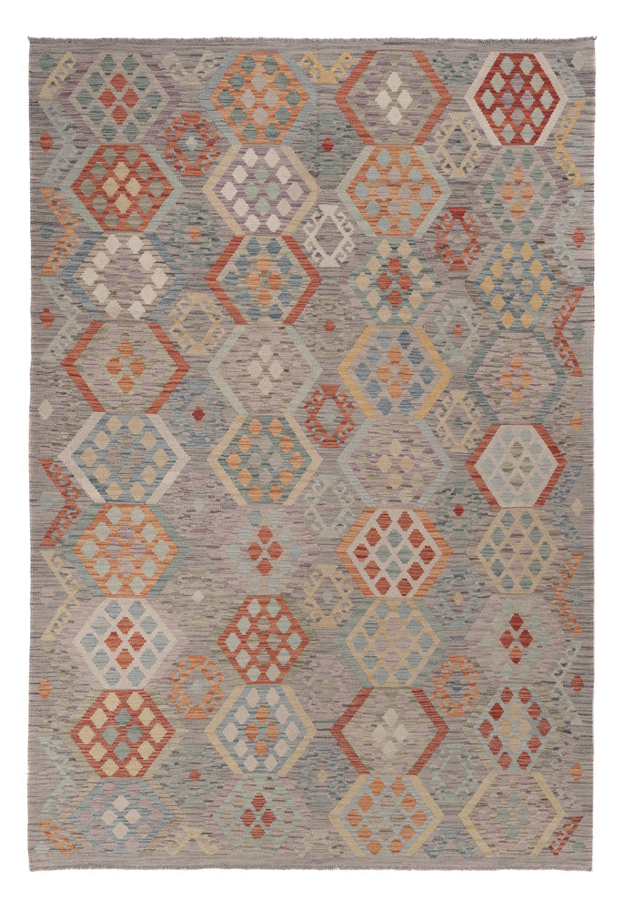 Kilim Maimana Koberec 299x203cm - Vlněný koberec