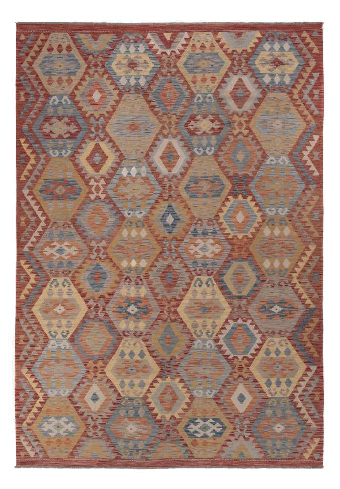 Kilim Maimana Koberec 301x209cm - Vlněný koberec