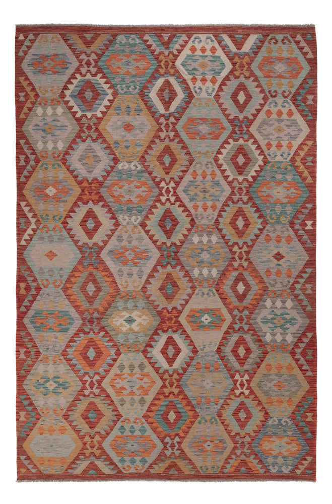 Kilim Maimana Koberec 309x205cm - Vlněný koberec