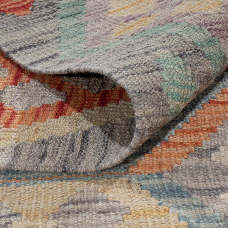 Kilim Maimana Koberec 203x288cm - Vlněný koberec - vícebarevný