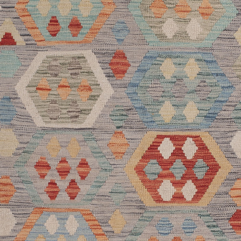 Kilim Maimana Koberec 252x183cm - Vlněný koberec