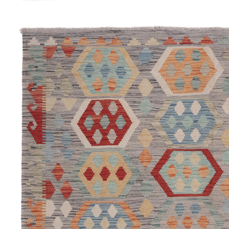 Kilim Maimana Koberec 252x183cm - Vlněný koberec