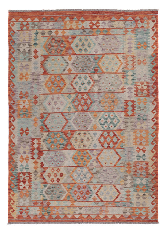 Kilim Maimana Koberec 238x177cm - Vlněný koberec
