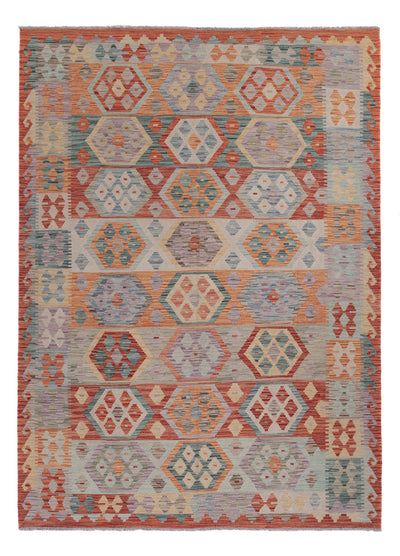 Kilim Maimana Koberec 176x249cm - Vlněný koberec - vícebarevný