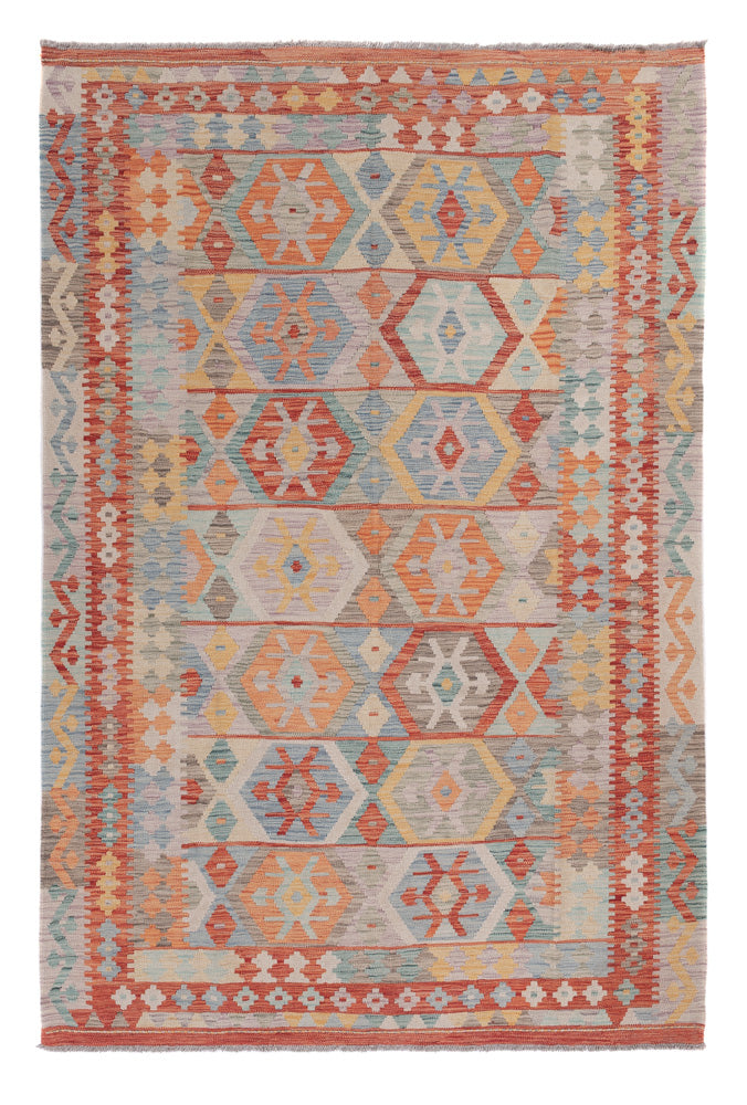 Kilim Maimana Koberec 168x250cm - Vlněný koberec - vícebarevný