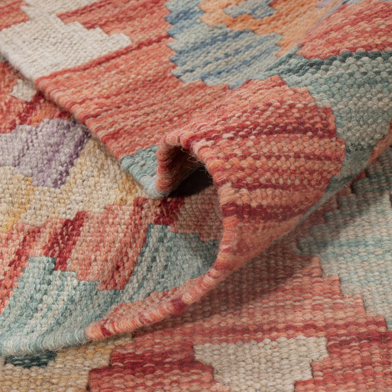 Kilim Maimana Koberec 242x174cm - Vlněný koberec