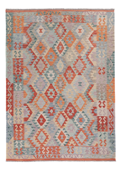 Kilim Maimana Koberec 178x243cm - Vlněný koberec - vícebarevný