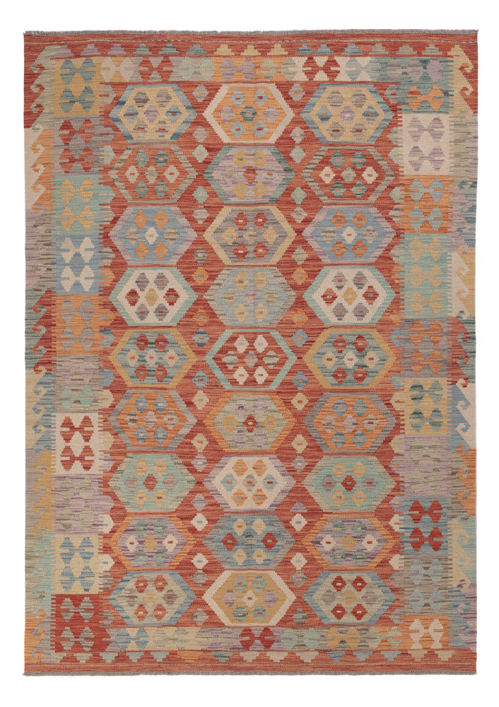 Kilim Maimana Koberec 168x236cm - Vlněný koberec