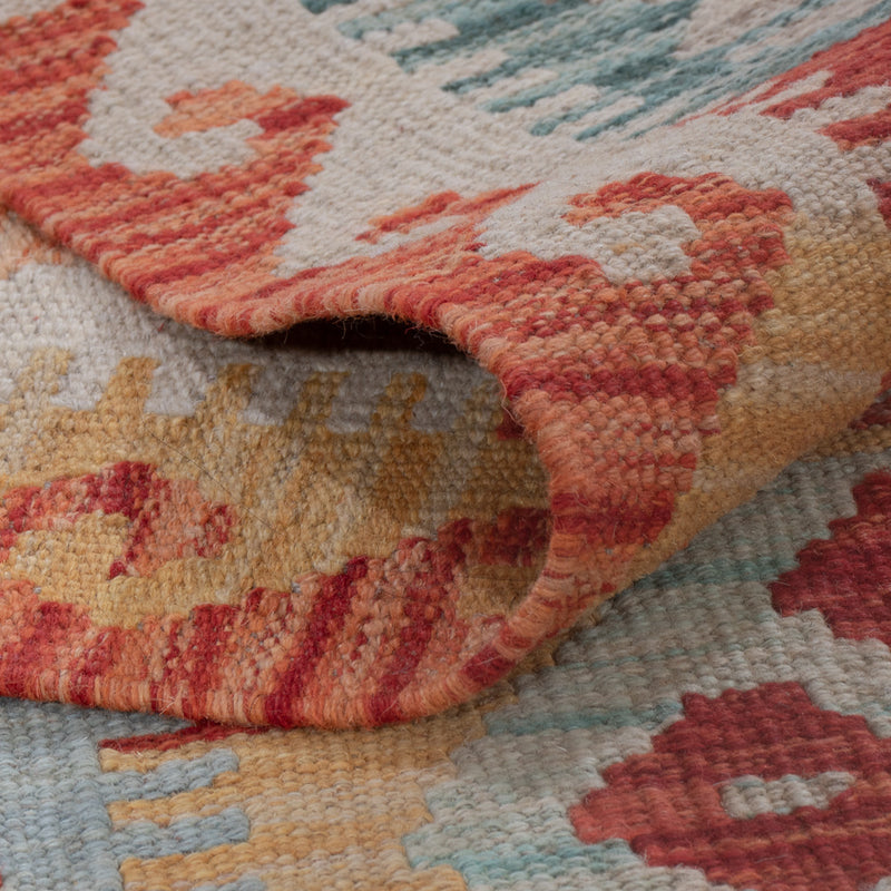 Kilim Maimana Koberec 193x149cm - Vlněný koberec