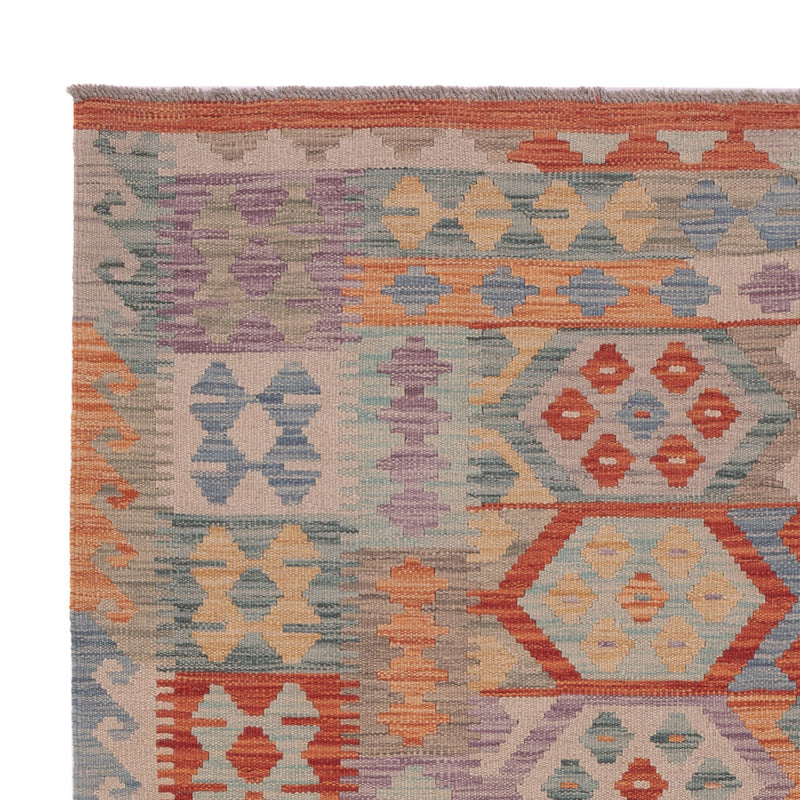Kilim Maimana Koberec 150x196cm - Vlněný koberec - vícebarevný