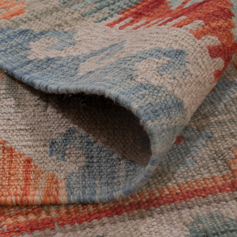Kilim Maimana Koberec 150x196cm - Vlněný koberec - vícebarevný