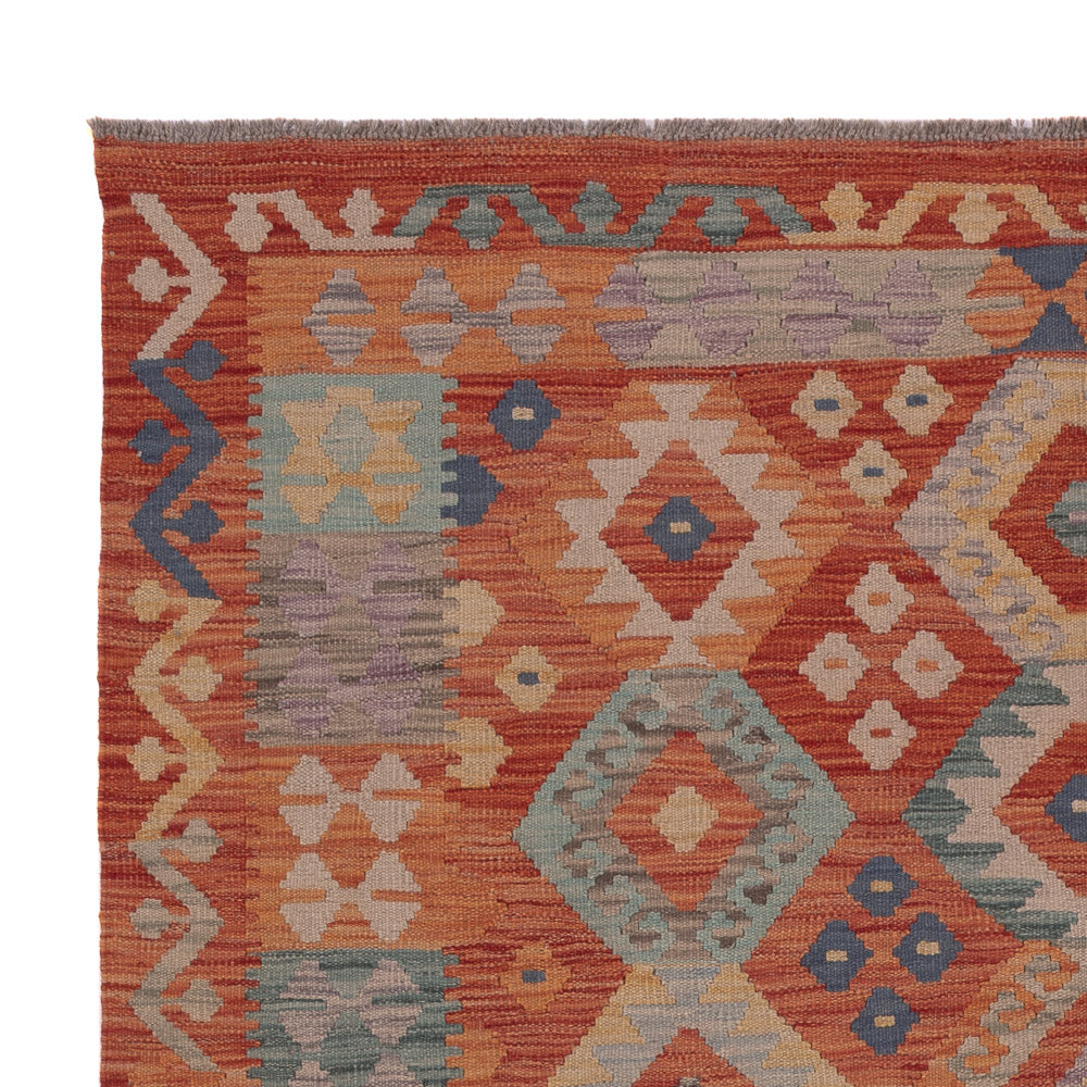 Kilim Maimana Koberec 198x154cm - Vlněný koberec