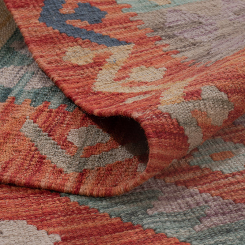 Kilim Maimana Koberec 198x154cm - Vlněný koberec