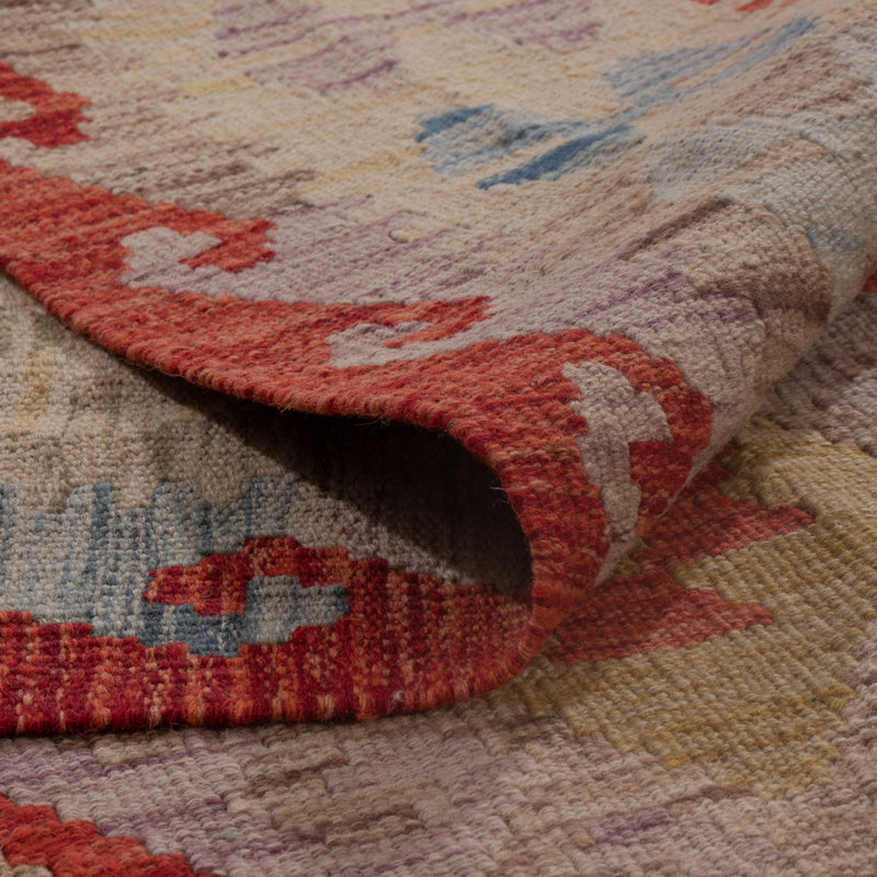 Kilim Maimana Koberec 145x191cm - Vlněný koberec
