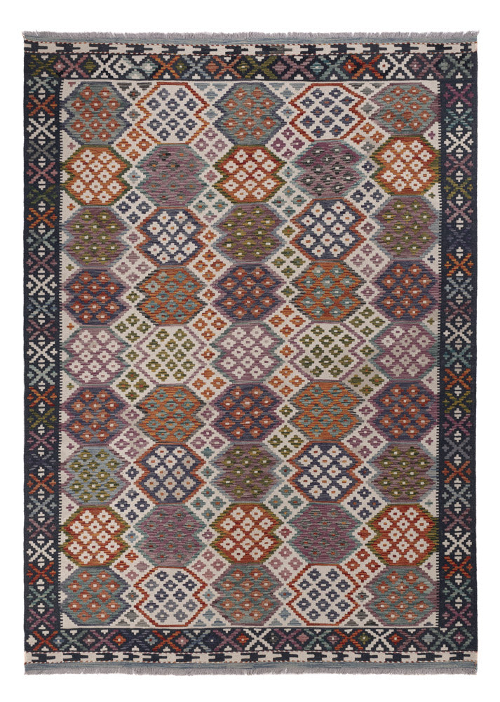 Kilim Maimana Koberec 291x207cm - Vlněný koberec