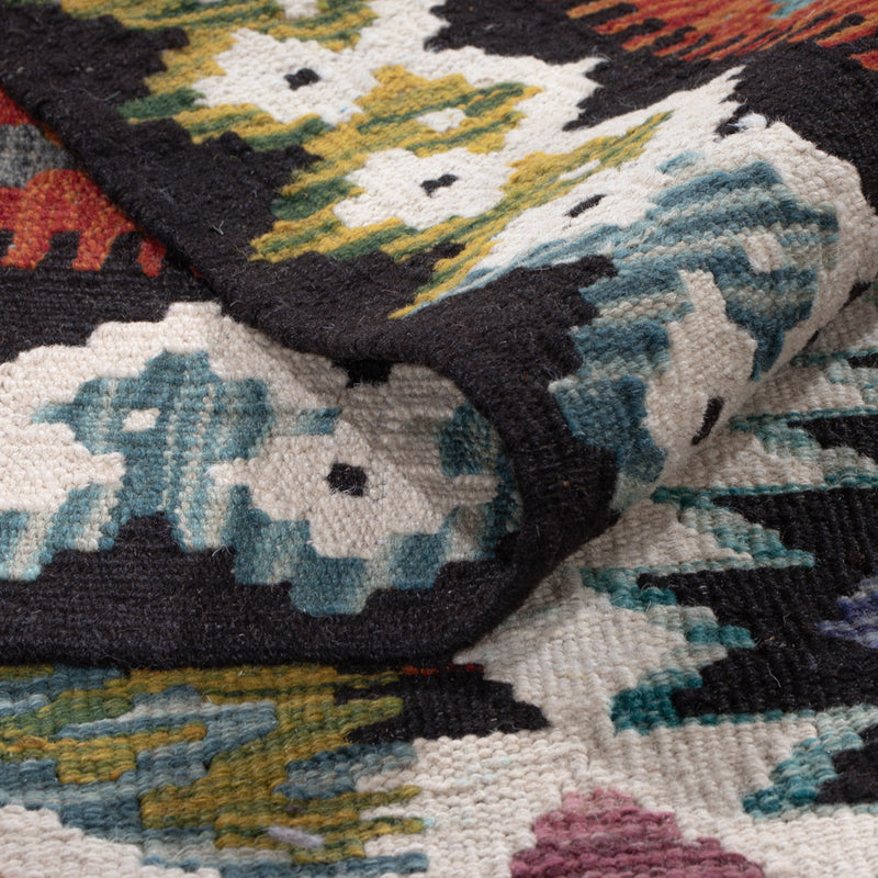Kilim Maimana Koberec 206x303cm - Vlněný koberec