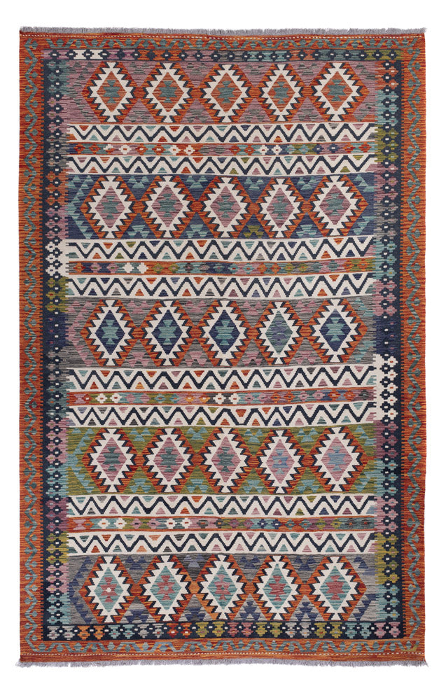 Kilim Maimana Koberec 315x203cm - Vlněný koberec