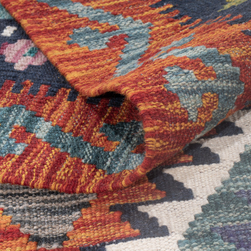 Kilim Maimana Koberec 315x203cm - Vlněný koberec