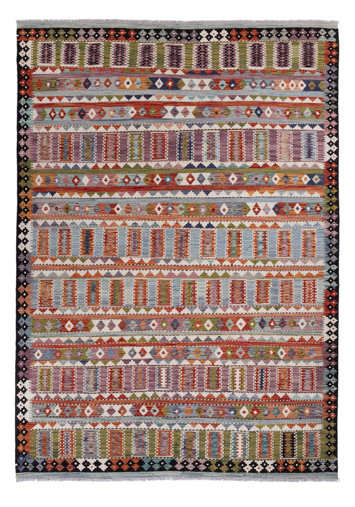 Kilim Maimana Koberec 298x204cm - Vlněný koberec