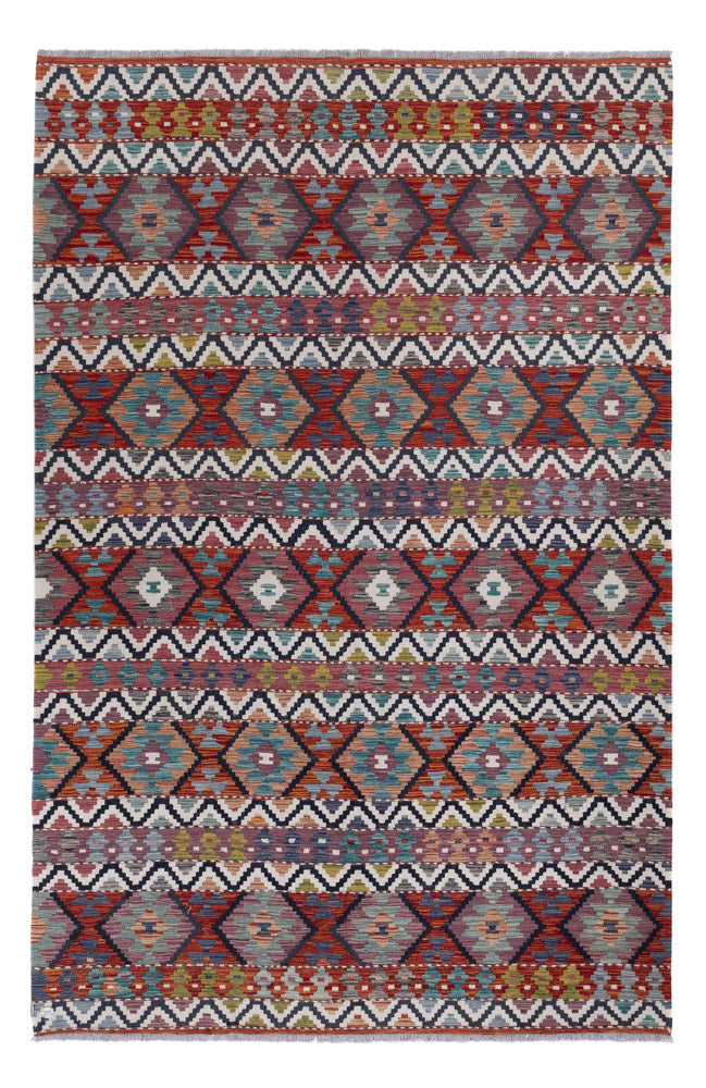 Kilim Maimana Koberec 303x198cm - Vlněný koberec