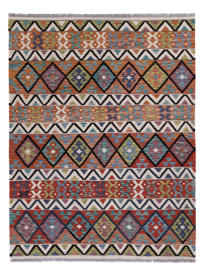 Kilim Maimana Koberec 176x237cm - Vlněný koberec - vícebarevný