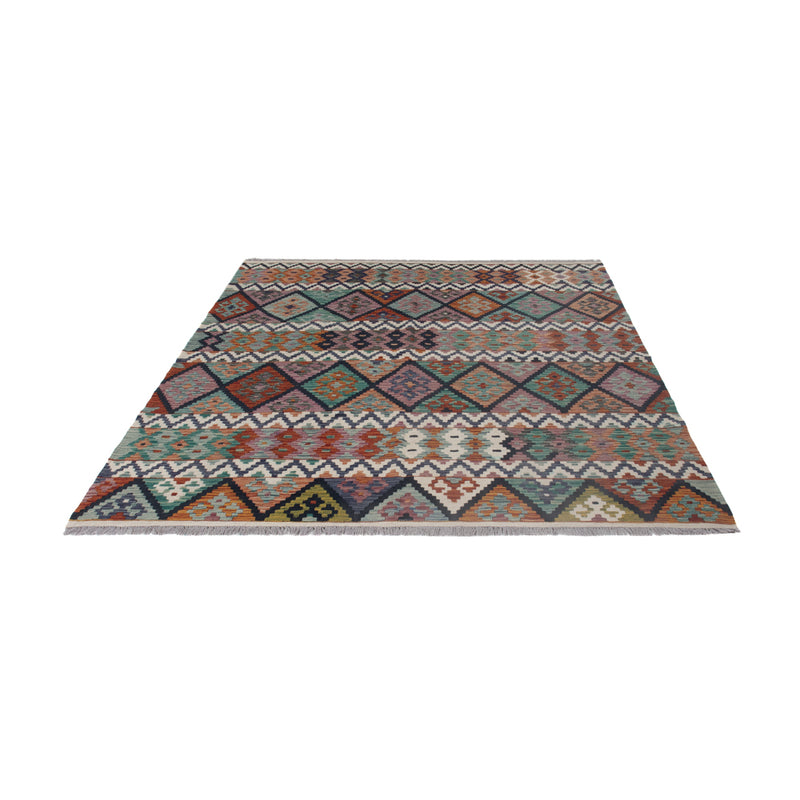 Kilim Maimana Koberec 241x185cm - Vlněný koberec
