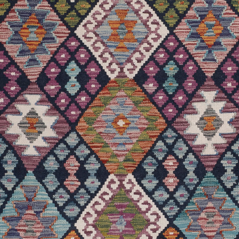Kilim Maimana Koberec 252x177cm - Vlněný koberec