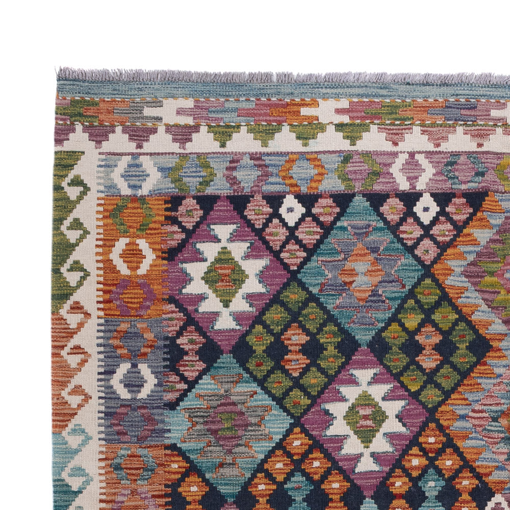Kilim Maimana Koberec 252x177cm - Vlněný koberec