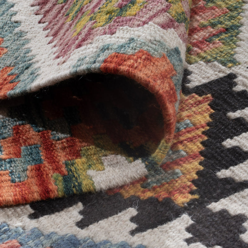 Kilim Maimana Koberec 185x241cm - Vlněný koberec