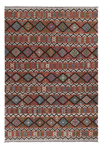 Kilim Maimana Koberec 207x293cm - Vlněný koberec - vícebarevný