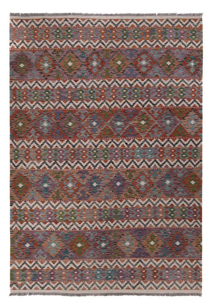 Kilim Maimana Koberec 294x206cm - Vlněný koberec