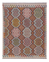 Kilim Maimana Koberec 155x192cm - Vlněný koberec - vícebarevný – product image