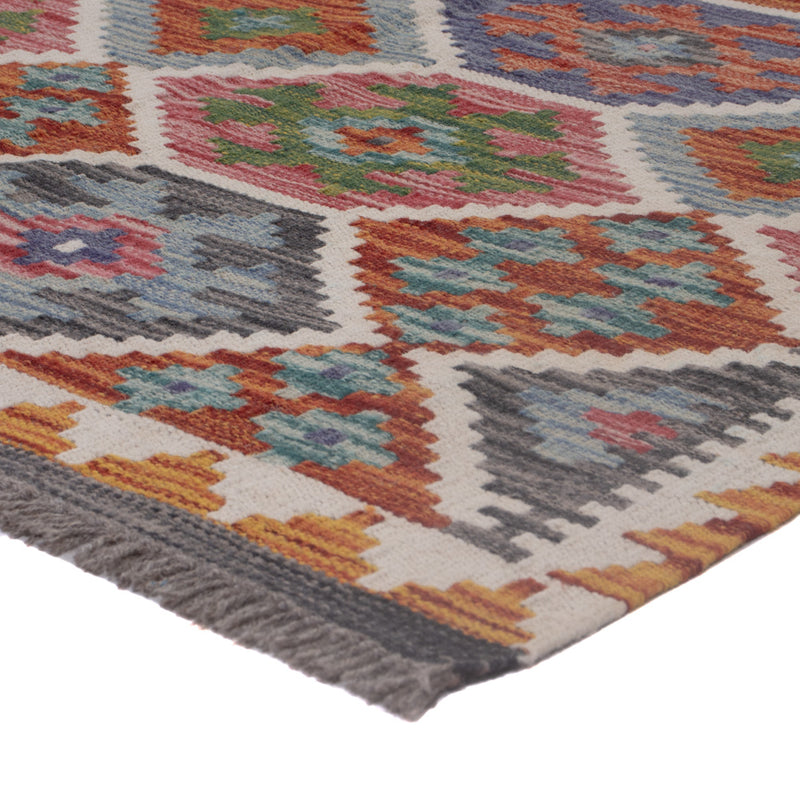 Kilim Maimana Koberec 204x146cm - Vlněný koberec