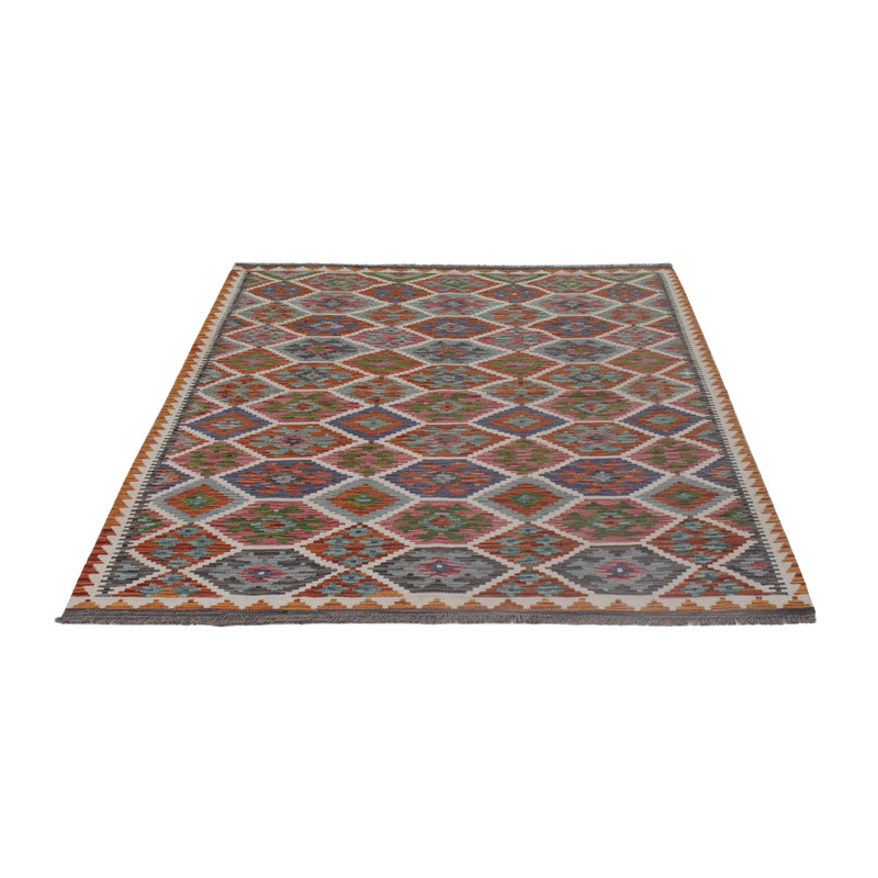 Kilim Maimana Koberec 204x146cm - Vlněný koberec