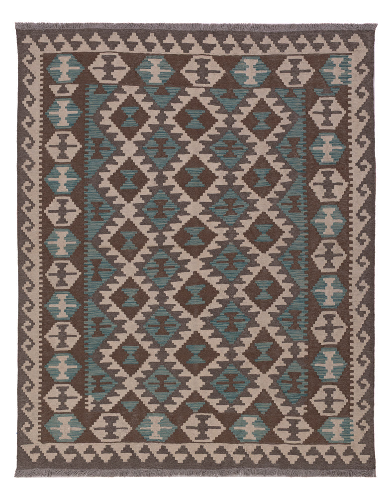Kilim Maimana Koberec 195x151cm - Vlněný koberec