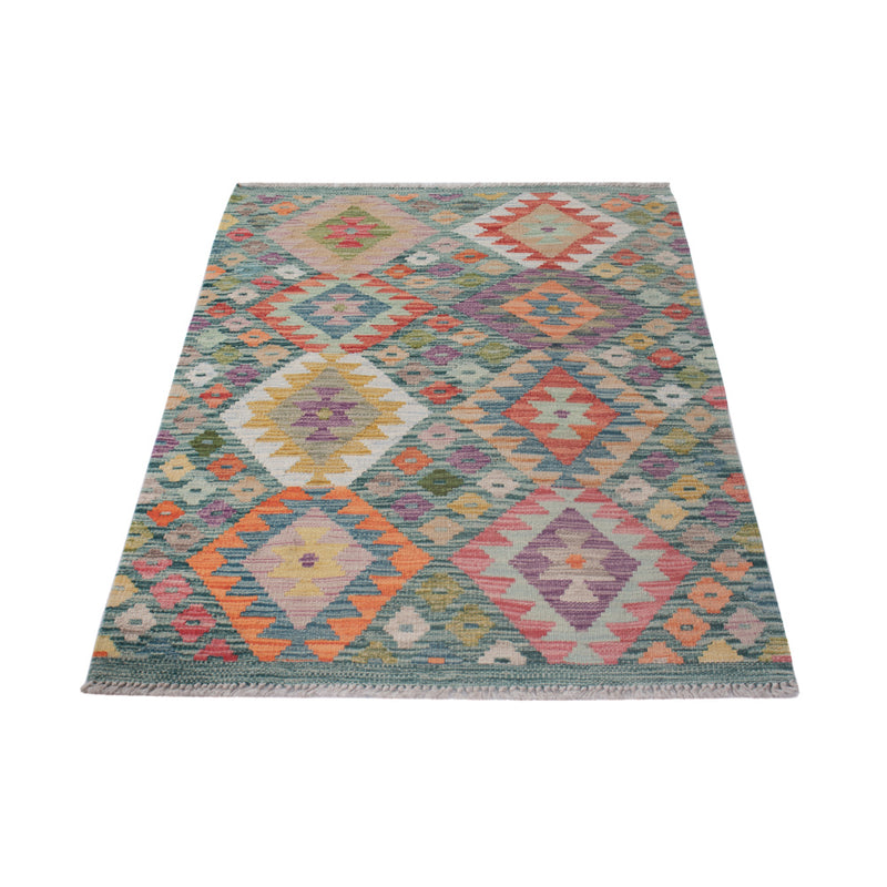 Kilim Maimana Koberec 128x84cm - Vlněný koberec