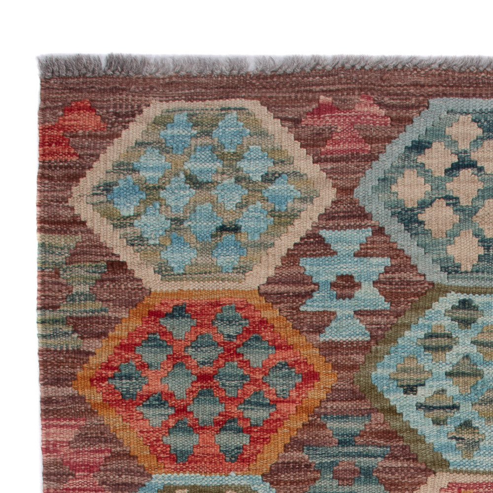 Kilim Maimana Koberec 89x126cm - Vlněný koberec