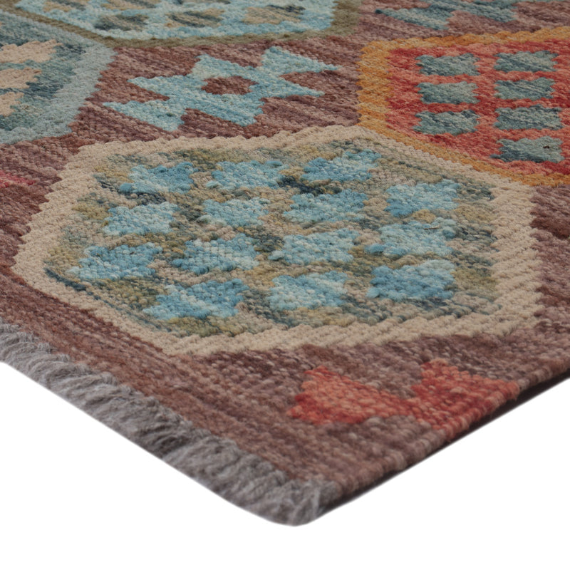 Kilim Maimana Koberec 89x126cm - Vlněný koberec
